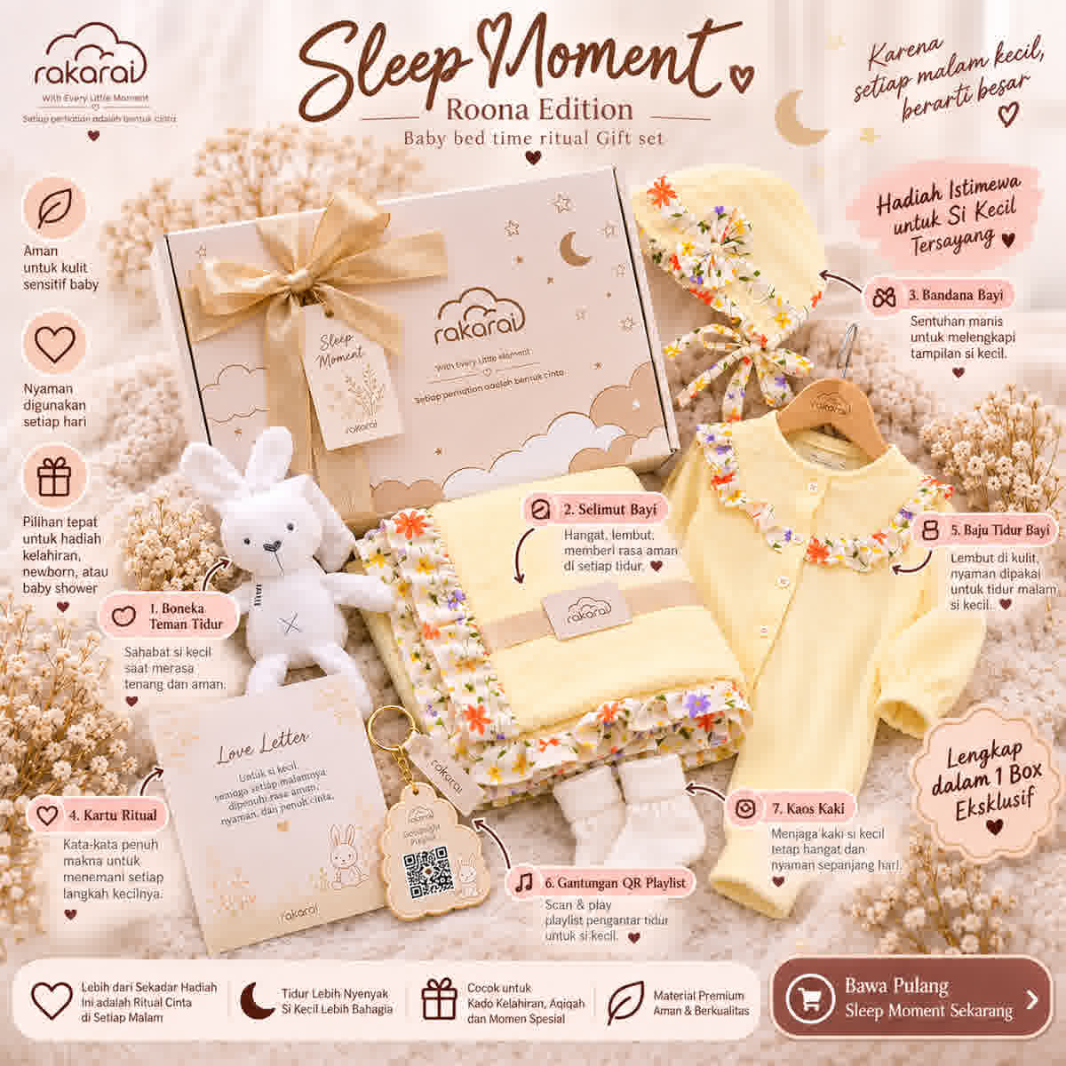 Paket lengkap Sleep Moment